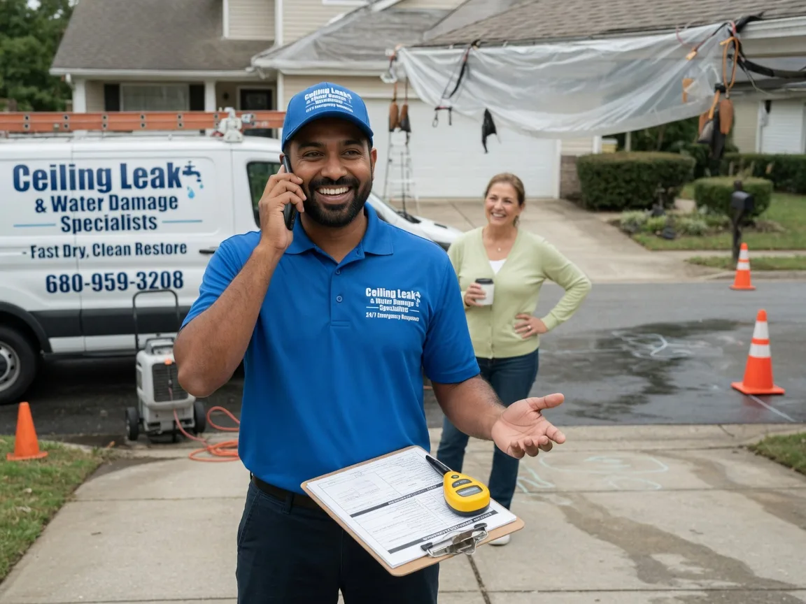 Ceiling Leak Cleanup Isabel, SD FAQs